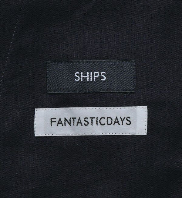 SHIPS「【SHIPS別注】FANTASTICDAYS: TR 1タック ストレッチ イージーパンツ」|その他|