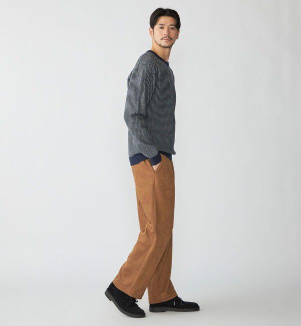 SHIPS「SHIPS: ポリエステル フェイクスエード イージー パンツ」|その他|