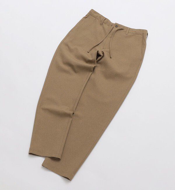 SHIPS「SHIPS:〈手洗い可能〉ウールライク サージ イージー パンツ」|その他|