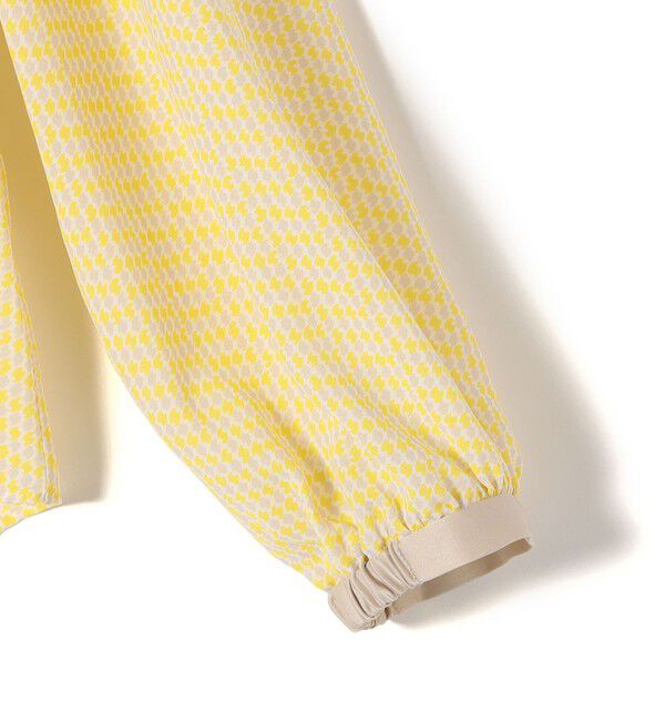 SHIPS for women「〈手洗い可能〉ボウタイ 幾何 プリント 長袖 ブラウス」|シャツ・ブラウス|