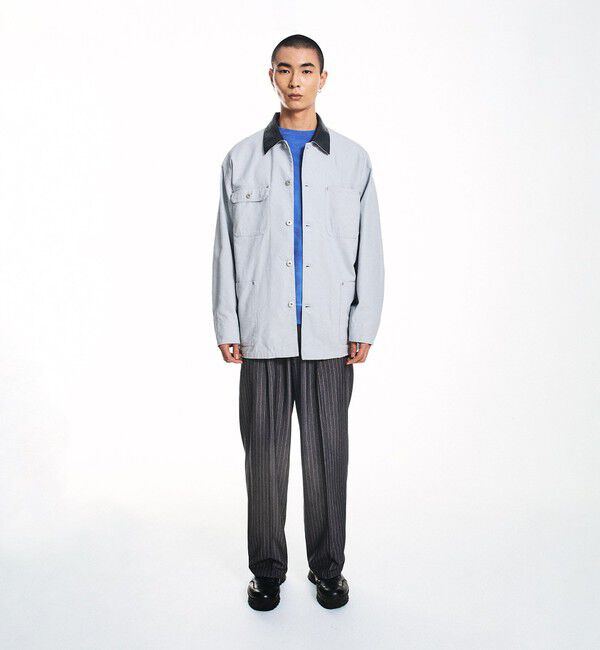 SHIPS「City Ambient Products: オーバーサイズ カバーオール ワーク ジャケット」|その他|