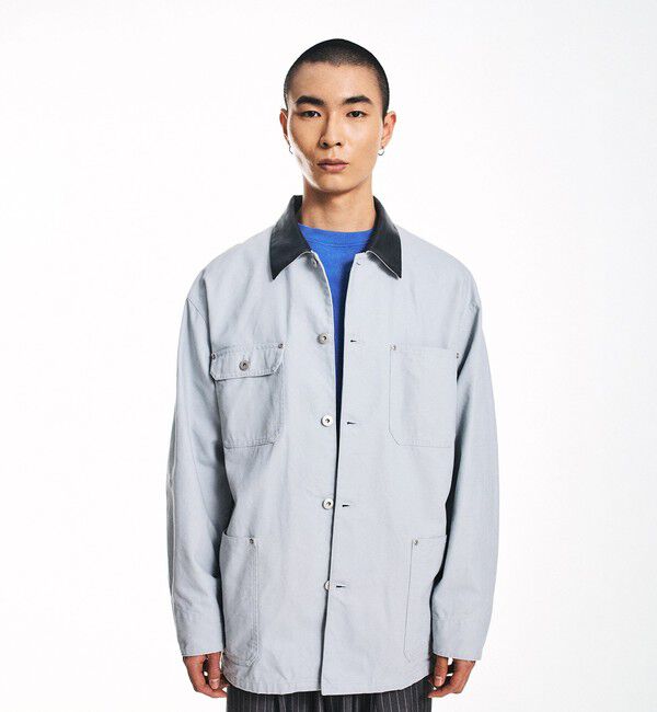 SHIPS「City Ambient Products: オーバーサイズ カバーオール ワーク ジャケット」|その他|