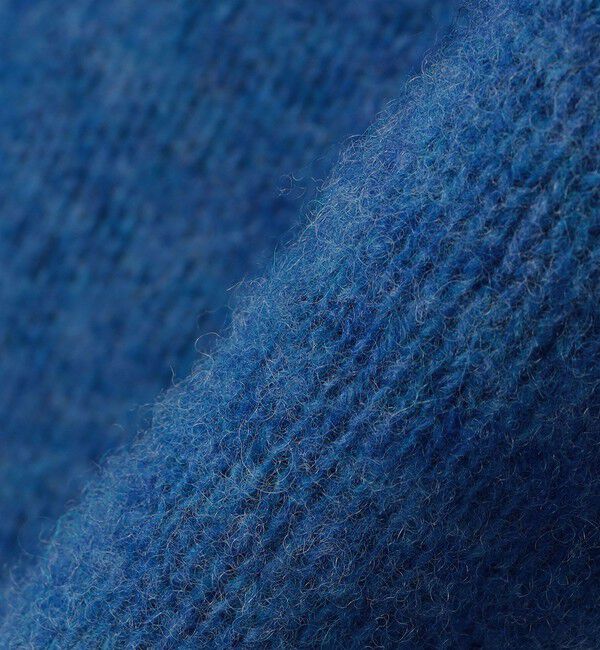 SHIPS「【SHIPS別注】HARLEY OF SCOTLAND: ウール シャギー クルーネック ニット」|ニット・セーター|