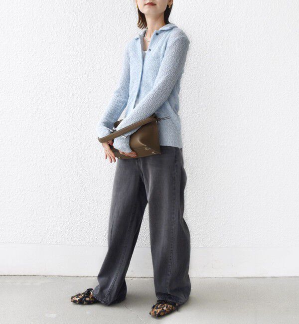 SHIPS for women「【WEB限定】〈手洗い可能〉ランダムブルーゼ シャツ カーディガン」|カーディガン|