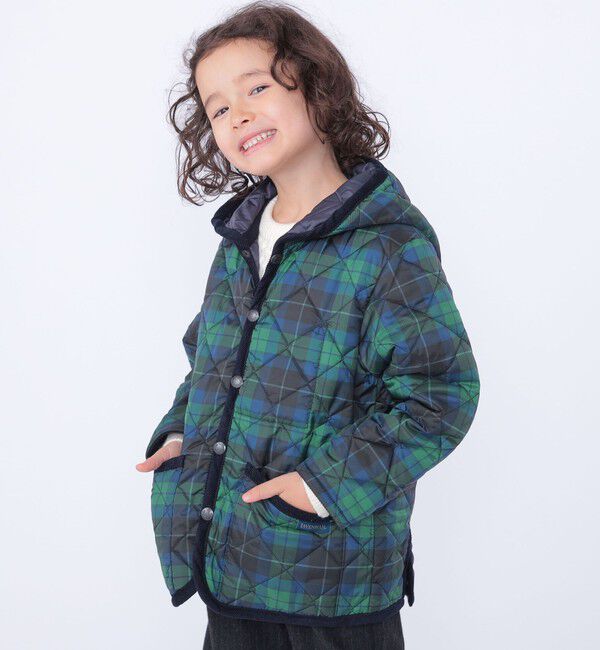 SHIPS KIDS「【SHIPS KIDS別注】LAVENHAM:120～140cm/キルティング ジャケット」|その他|