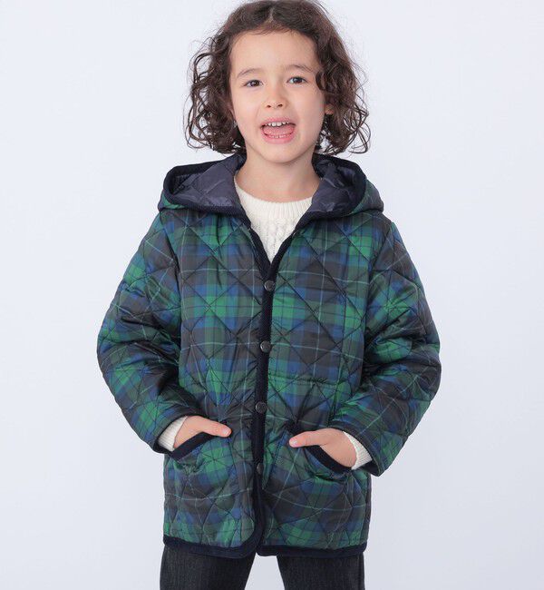 SHIPS KIDS「【SHIPS KIDS別注】LAVENHAM:120～140cm/キルティング ジャケット」|その他|