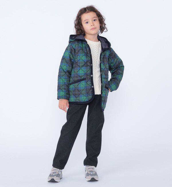 SHIPS KIDS「【SHIPS KIDS別注】LAVENHAM:120～140cm/キルティング ジャケット」|その他|