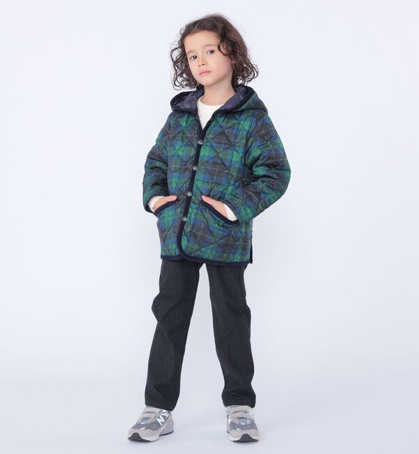 SHIPS KIDS「【SHIPS KIDS別注】LAVENHAM:120～140cm/キルティング ジャケット」|その他|