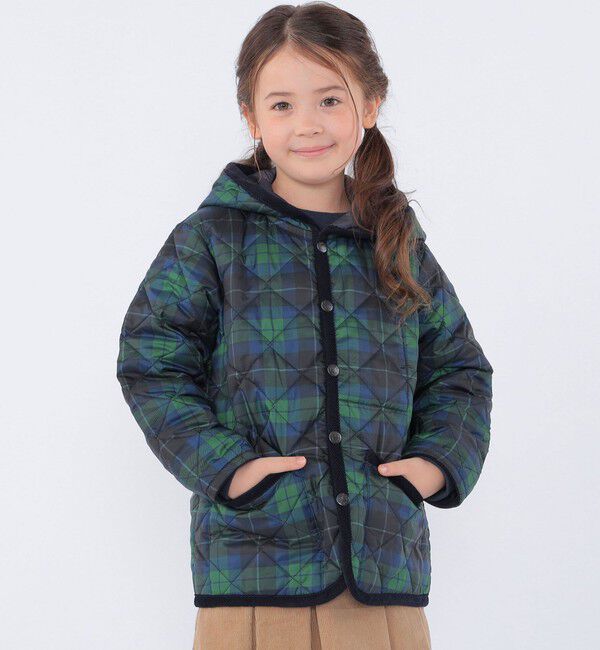 SHIPS KIDS「【SHIPS KIDS別注】LAVENHAM:120～140cm/キルティング ジャケット」|その他|