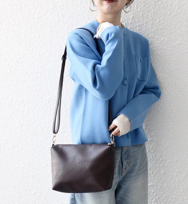 SHIPS any「【WEB限定】SHIPS any: ポーチ付き スタッズ A4 トート バッグ」|トートバッグ|