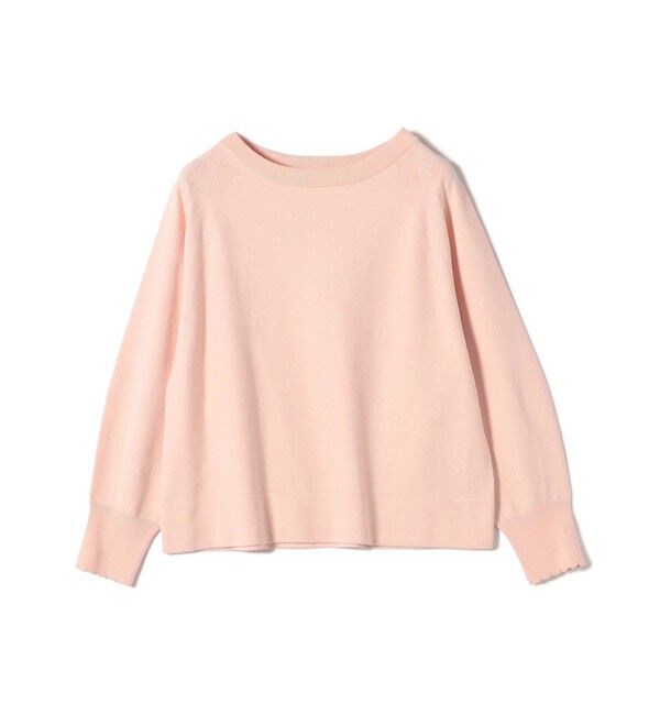 SHIPS for women「〈手洗い可能〉コットン カシミヤ混 スカラップヘム ボートネック プルオーバー」|ニット・セーター|