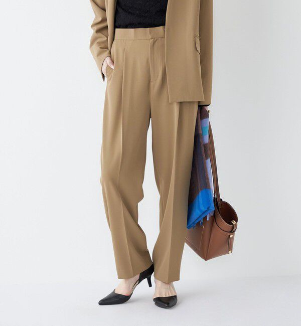 SHIPS Colors 「SHIPS Colors:〈手洗い可能〉2WAYストレッチ テーパード パンツ（セットアップ対応可能）◇」|その他|