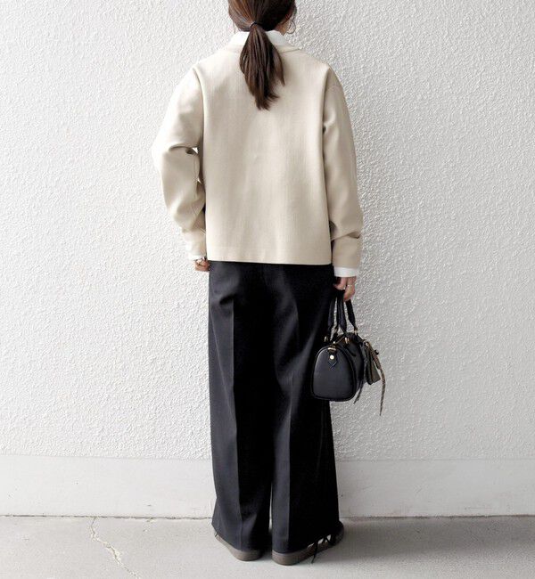 SHIPS any「SHIPS any:〈手洗い可能〉クルーネック ニット ジャケット カーディガン」|カーディガン|