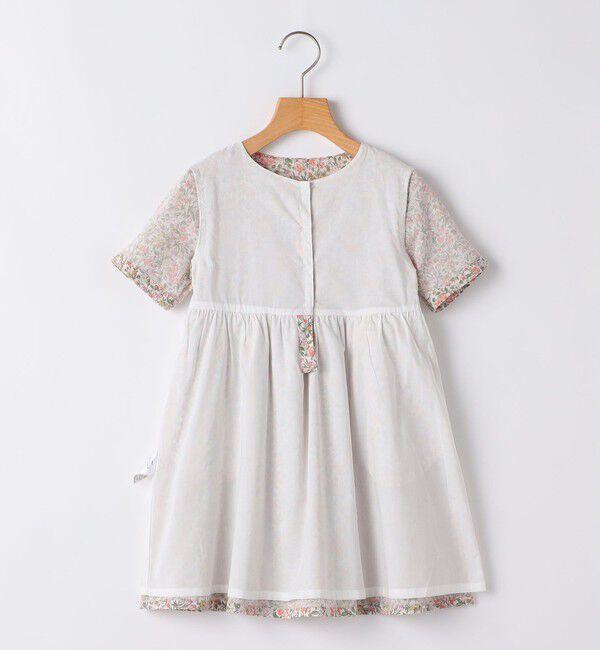 SHIPS KIDS「SHIPS KIDS:100～130cm / リバティ 半袖 ワンピース」|ワンピース|