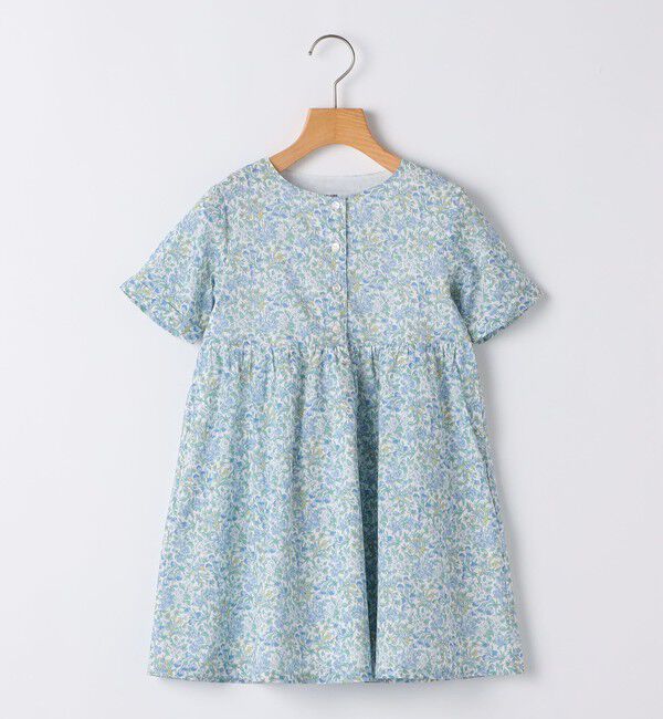 SHIPS KIDS「SHIPS KIDS:100～130cm / リバティ 半袖 ワンピース」|ワンピース|