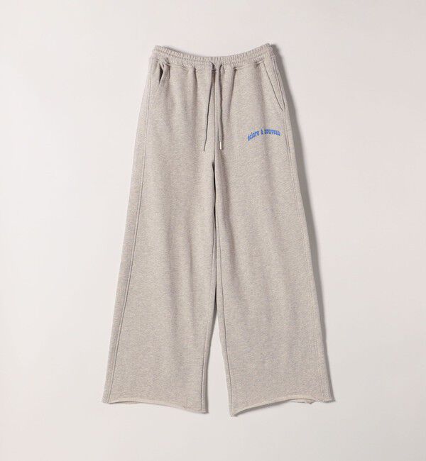 SHIPS any「SHIPS any:〈洗濯機可能〉USAコットン 裏毛 カットオフ スウェット パンツ」|その他|ライトグレー系