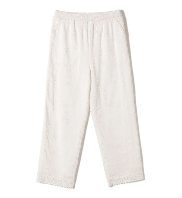 SHIPS for women「《予約》〈手洗い可能〉パッチワーク レース ドロスト パンツ」|その他|