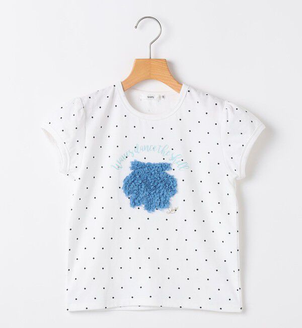 SHIPS KIDS「SHIPS KIDS:100～130cm / サマー モチーフ 半袖 Tシャツ」|Tシャツ・カットソー|アイボリー