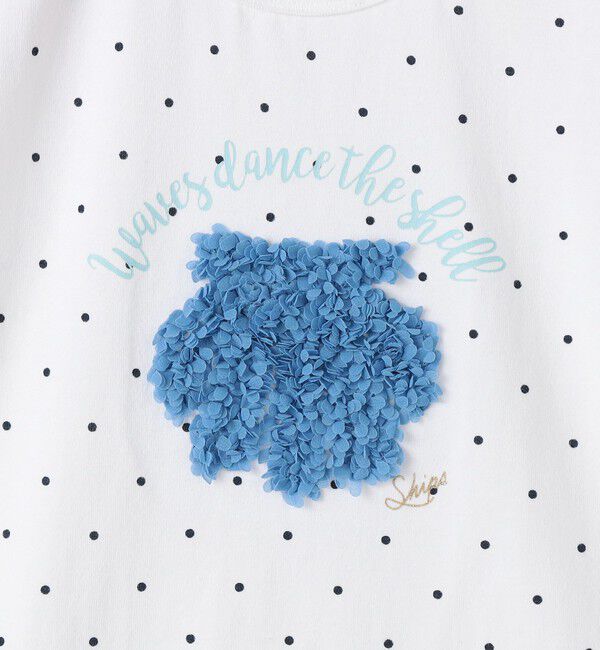 SHIPS KIDS「SHIPS KIDS:100～130cm / サマー モチーフ 半袖 Tシャツ」|Tシャツ・カットソー|