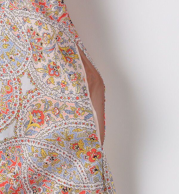 SHIPS KIDS「SHIPS KIDS:140cm / リバティ ノースリーブ ワンピース」|ワンピース|