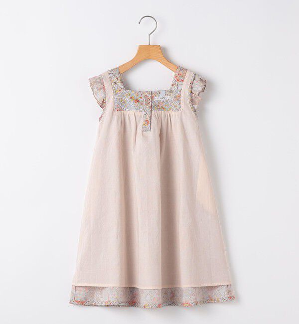 SHIPS KIDS「SHIPS KIDS:140cm / リバティ ノースリーブ ワンピース」|ワンピース|