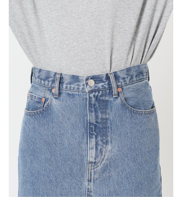 OUTDOOR PRODUCTS Usual Things「≪予約 追加5≫ULTデニムスリットリーンスカート」|スカート|