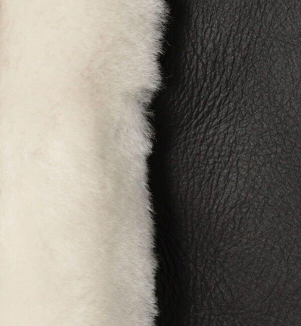 TOMORROWLAND collection「ナッパランムートン ノーカラージャケット」|その他|