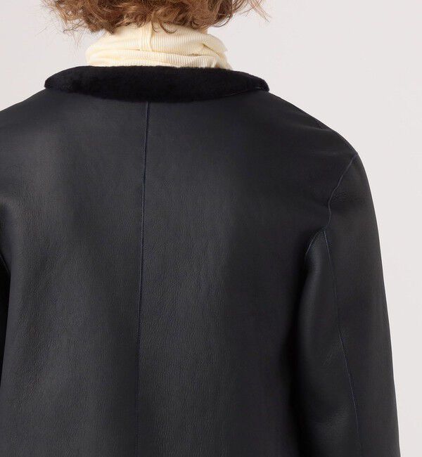 TOMORROWLAND collection「ナッパランムートン ノーカラージャケット」|その他|