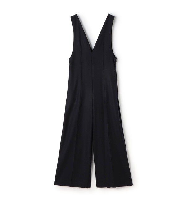 DES PRES「ウールフランネル Vネックオールインワン」|オールインワン|69 ネイビー