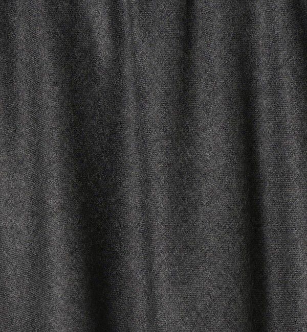 GALERIE VIE「フラノストレッチ ギャザーマキシスカート」|フレア|