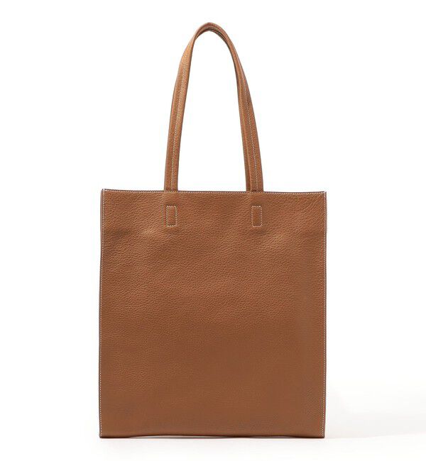 TOMORROWLAND GOODS「【別注】A シュリンクレザー トートバッグ」|トートバッグ|43 ベージュ