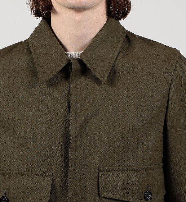 TOMORROWLAND MENS「パタゴニアウールソラーロ フライトジャケット DORMEUIL」|ブルゾン・スタジャン|