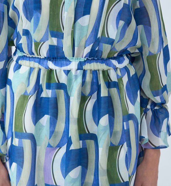 Ballsey「オプティカルプリント イージーラップスカート」|スカート|