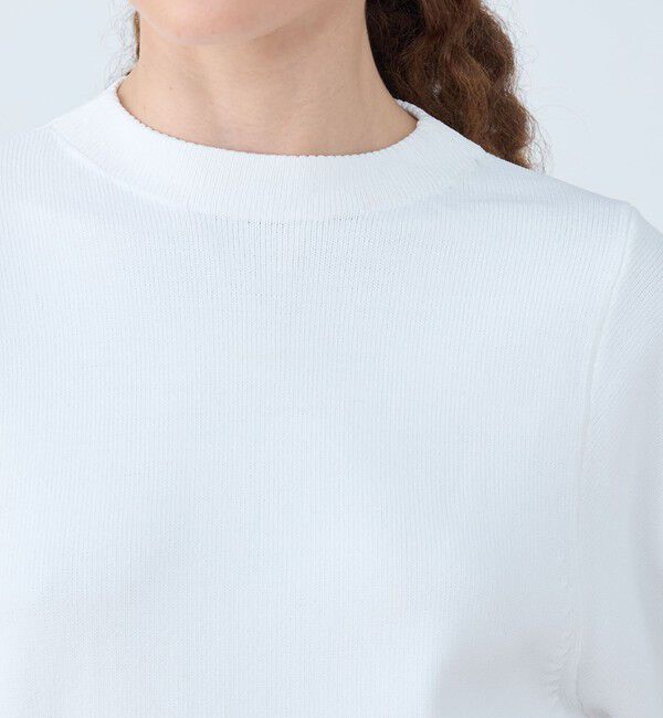 Ballsey「レーヨンストレッチ ワイドスリーブプルオーバー」|ニット・セーター|