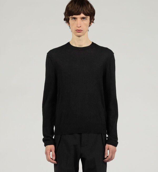 JAMES PERSE「ソフトフェザーウェイトカシミヤ  クルーネックプルオーバー MOKC3669」|ニット・セーター|