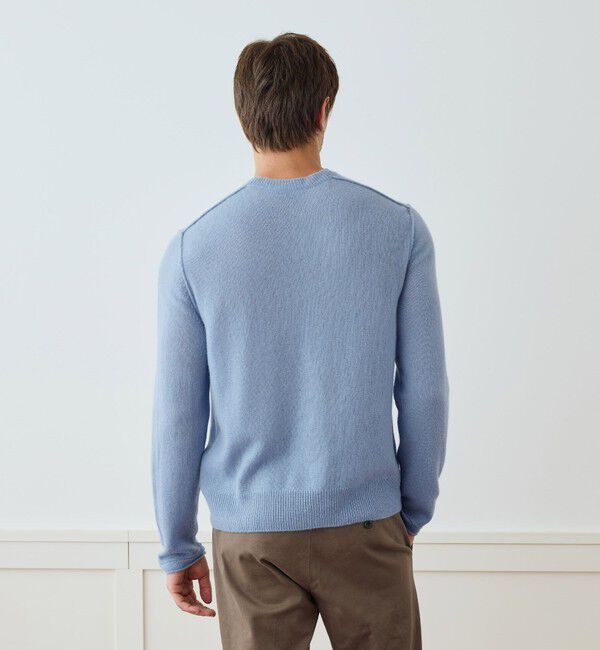 JAMES PERSE「ソフトフェザーウェイトカシミヤ  クルーネックプルオーバー MOKC3669」|ニット・セーター|