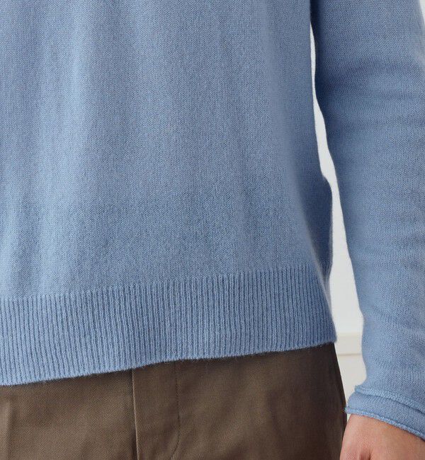 JAMES PERSE「ソフトフェザーウェイトカシミヤ  クルーネックプルオーバー MOKC3669」|ニット・セーター|