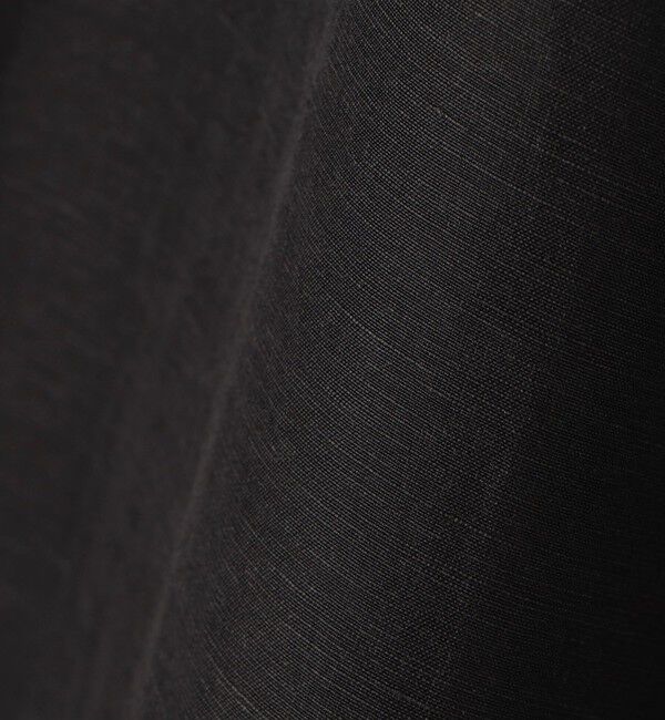 GALERIE VIE「リネンキュプラシルクコンパクト クルーネックワンピース」|ワンピース|