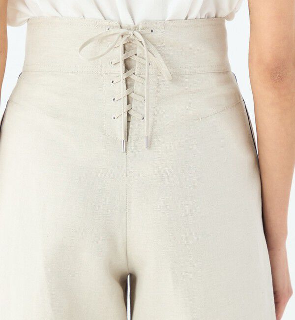 MACPHEE「タイニーヘリンボーン ハイウエストパンツ」|その他|