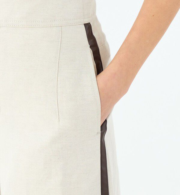 MACPHEE「タイニーヘリンボーン ハイウエストパンツ」|その他|