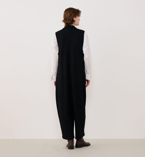 GALERIE VIE「ウールミルドスムース ジャンプスーツ」|オールインワン|