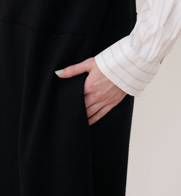 GALERIE VIE「ウールミルドスムース ジャンプスーツ」|オールインワン|