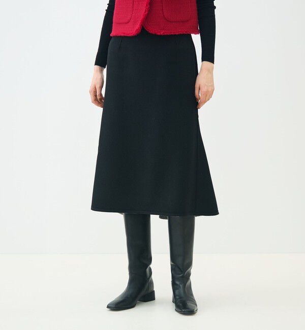 TOMORROWLAND collection「ガンクラブトゥースリバー 2-wayマーメイドスカート」|フレア|