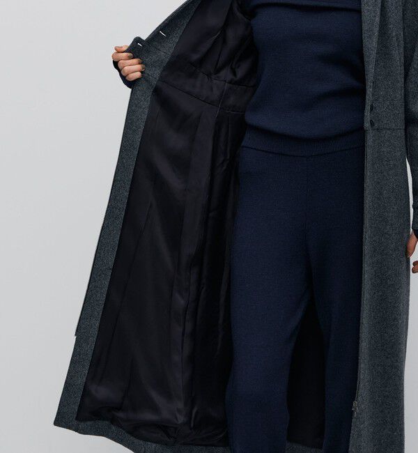 BACCA「ウールメルトン ワンピースロングコート」|その他|