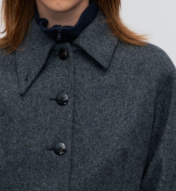 BACCA「ウールメルトン ワンピースロングコート」|その他|