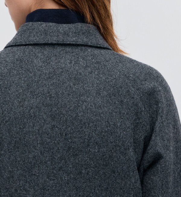 BACCA「ウールメルトン ワンピースロングコート」|その他|