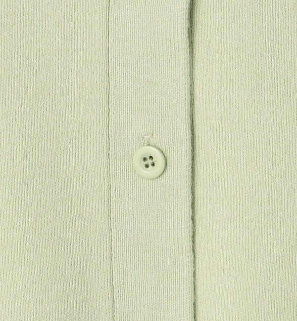 CABaN「コットンカシミヤ クルーネックカーディガン」|カーディガン|