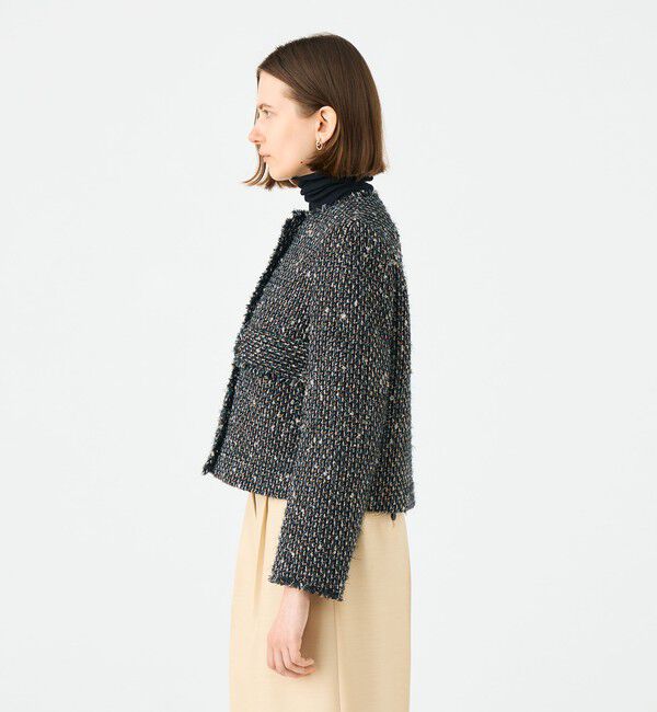 Ballsey「Rachel ノーカラージャケット」|ノーカラージャケット|