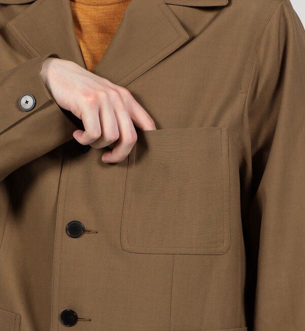 TOMORROWLAND MENS「SUPER120&rsquo;Sウール シングルブレステッド 4Bバルカラージャケット」|テーラードジャケット|