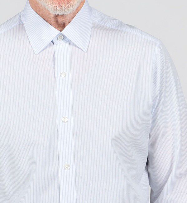 TOMORROWLAND MENS「140/2コットン レギュラーカラー ロングスリーブドレスシャツ」|シャツ・ブラウス|